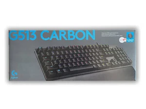 Logitech G513 Carbon, mechanische Gaming-Tastatur, Skandinavisches Layout - OVP - Bild 1 von 1