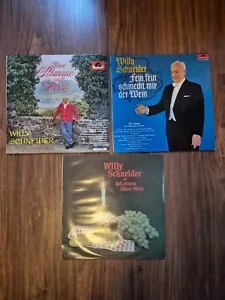 3x Schallplatte von Willy Schneider, gebraucht & ungetestet! - Bild 1 von 5