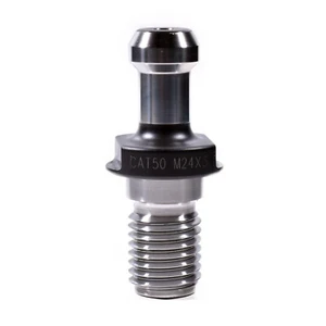 1 PIEZA PERILLAS DE RETENCIÓN DE PERNOS DE PULL CAT50 M24X3 SIN COOANT MÁQUINA HAAS 45 GRADOS - Imagen 1 de 3