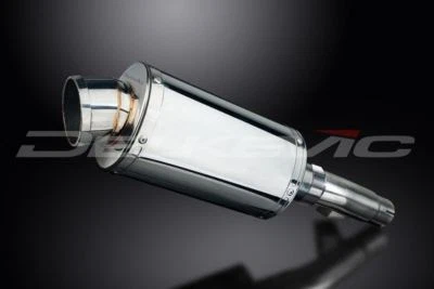 Silenciador Delkevic 9" acero inoxidable ovalado deslizable - escape Honda NC700X 2011-2017 Foto 1 de 3