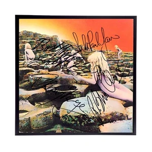 Choose any 6 LED ZEPPELIN Autographed Album Cover Reprint. Framed, Ready to hang - Imagen 1 de 18
