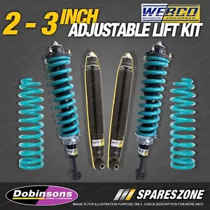 2"-3" ADJ Lift Kit Pre-Assembled Dobinsons Coil for Nissan Navara NP300 D23 - Picture 1 of 2