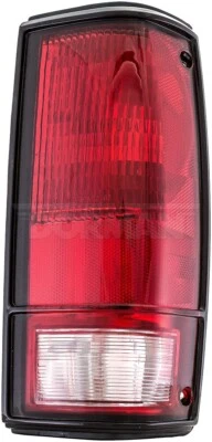 Conjunto de lanterna traseira Dorman 1610073 compatível com 1983 - 1993 Chevrolet GMC S10 S15 Sonoma - Imagem 1 de 4