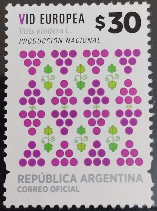 Argentina 2016 Producción Nacional Vid Europea MNH (A795) Foto 1 de 1