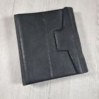 Day Runner Classic A5 Black Leather Organiser Binder With Inserts 