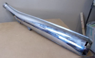 1974-76 Honda CB360 OEM #18410-387-300 левый глушитель выхлопной системы HM369 (046) - Изображение 1 из 4