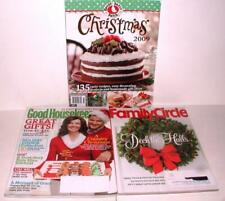 3 CHRISTMAS mag Christmas 2009, Good Housekeeping 2011, Family Circle 2011 CK #2