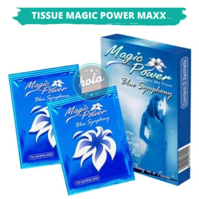 ❣️2 CAJAS Tejido Magic Power Sinfonía Azul Para Eyaculación Precoz ORIGINAL Foto 1 de 4