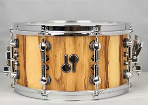 Sonor SQ2 13x7 Maple Medium African Marble Semi Gloss Snare Chrome Hardware - Picture 1 of 12