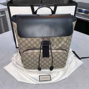 black gucci backpack