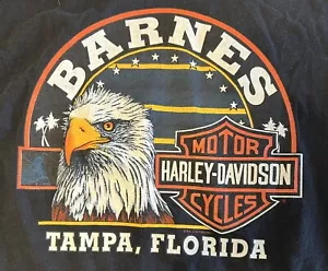 Harley Davidson Tampa Fl. Camiseta XL Doble Cara - Imagen 1 de 3