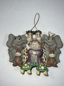 1997 Roman Inc. Noah and His Animals Noah's Ornament  - Bild 1 von 6