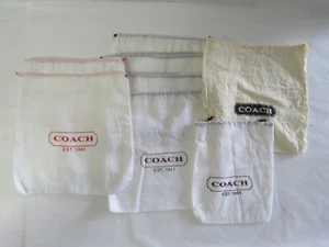 8 Pezzi Sacchetti Antipolvere Coach Vintage, Protezione Conservazione con Coulisse--5x6 e 7x7 - Foto 1 di 9