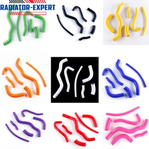 FOR 2002-2015 Suzuki DRZ400 DRZ400S DRZ400SM Silicone Coolant Radiator Hose Kit - Picture 1 of 21