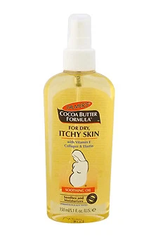 Palmer's Cocoa Butter Formula Soothing Oil for Dry/Itchy Skin for Women, 5.1 Ounce