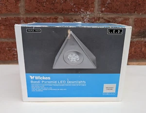 Wickes Bondi Pyramid LED Downlights Brushed Chrome - Picture 1 of 20