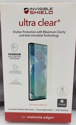 ZAGG Invisible Shield (Ultra Clear+) Screen Protector for Motorola (Edge+) - Image 1 of 4