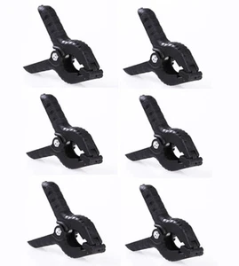 6 Photography Photo Studio Background Backdrop Light Stand Boom Super Clamp Clip - Picture 1 of 5