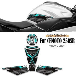 For CFMOTO 250SR 250 SR motorcycle fuel tank pad knee pad 3D sticker 2022-2025 - Picture 1 of 21