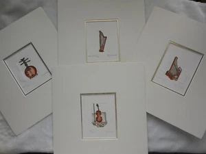 KONVOLUT VON VIER ORIGINAL FRANCINE DESBIENS KUPFERRADIERUNGEN ALLE SIGNIERT UND NUMMERIERT - Bild 1 von 12