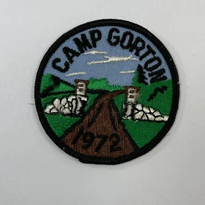 Parche bordado Camp Gorton Boys Scouts BSA 1972 - Imagen 1 de 2
