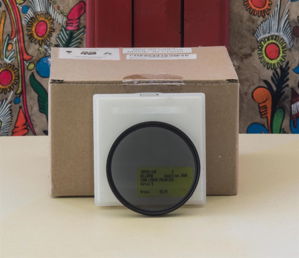 Polarizador lineal 72 mm Heliopan ES 72 mm 2,5x Foto 1 de 1