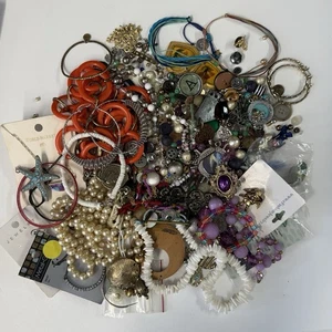 Schmuckbeutel 1 Pfund 12 Unzen Basteln/Reparieren gemischte Sorten buntes Set - viele Vielfalt - Bild 1 von 9