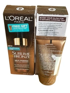 L'Oreal Paris Sublime Bronze Self-Tanning Facial Drops Lotion Combo - 1 fl oz - Picture 1 of 1