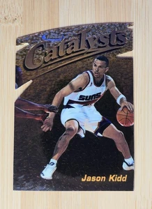 1997-98 Topps Finest Embossed #171 Rare Gold Jason Kidd - Picture 1 of 2