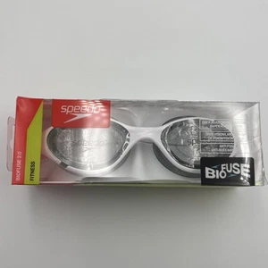 Speedo Biofuse 2.0 Goggles Adult White/Smoke Adult White/Smoke - Picture 1 of 13
