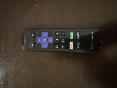 Sharp TV Remote Control LC-RCRUS-20 for Select Hisense/Sharp Roku TVs - Image 1 of 2