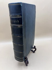 The Poetical Works of Lord Byron 1859 Complete Edition illustrated Leather - Picture 1 of 17