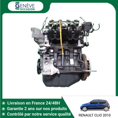 🇫🇷 MOTEUR   RENAULT CLIO II PH.2 01-06 1.2 LPG ♻️ D7F766 🚗 0km - Photo 1/3
