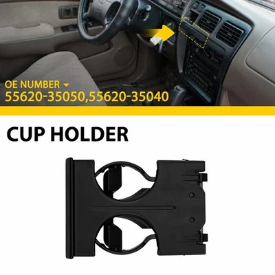 Dash Mounted Dual Drink Cup Holder Fits for Toyota 4Runner 1996-1999 Replacement - Image 1 of 4