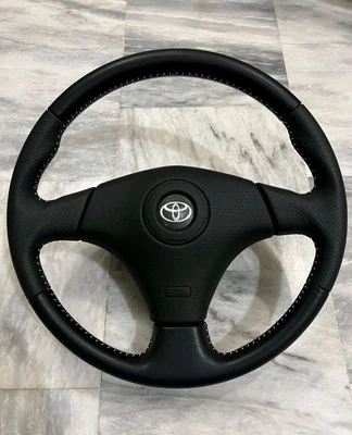 Volante TOYOTA COROLLA MATRIX CELICA cuero ZZT231 increíble estado Foto 1 de 4