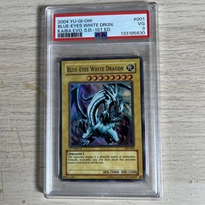 Yu-Gi-Oh 2004! SDK EVOLUTION 1ST EDITION BLUE-EYES WHITE DRAGON SKE-001 PSA 3 - Bild 1 von 2