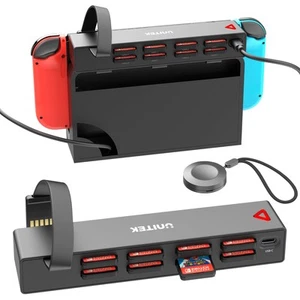 Switch Game Card Reader, Upgrade Version Multi Switch Game Switcher with Remo... - Picture 1 of 7