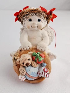 Dreamsicles Cherub Engel "Toyland" #10255 signiert Künstlerin Kristin 1998 große 4" - Bild 1 von 6