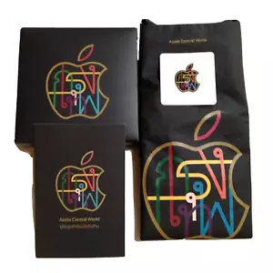  Apple  Store  Bangkok Thailand Open Memorial  Tote Bag Sticker leaflet Set New  - Picture 1 of 9