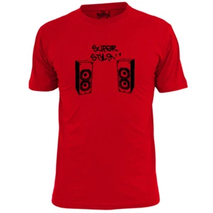 Mens Super Stylin Speakers T Shirt Dance Rave - Picture 1 of 3
