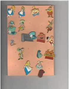 Alice in Wonderland Authentic Disney pins collection - Picture 1 of 16