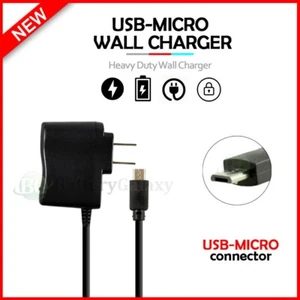 USB Micro Wall Charger for LG Phoenix 1 2 3 4/Phoenix Plus/ Premier Pro / Zone 4 - Picture 1 of 4