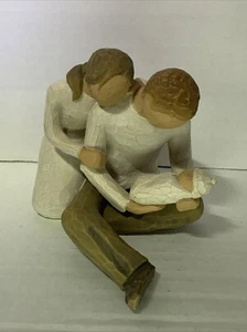 Vintage Willow Tree New Life” Figurine Demdaco 2000 by Susan Lordi Baby Family - Picture 1 of 11