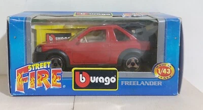I116089 BURAGO 1/43 serie Street Fire - Land Rover Freelander - Box - Immagine 1 di 3