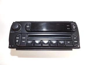 2005 Dodge Ram single CD compact disc player Radio RBK 2002-2007 Jeep Chrysler - Picture 1 of 13