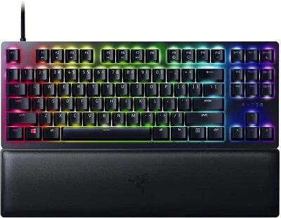 Razer Huntsman V2 TKL Gaming Keyboard Optical Red Switches RGB US ISO - Immagine 1 di 4