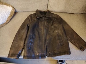 Boys leather jacket - Picture 1 of 5