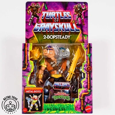 MASTERS OF THE UNIVERSE TURTLES OF GRAYSKULL 2-BOPSTEADY Masters The Universe Teenage Mutant Ninja TMNT