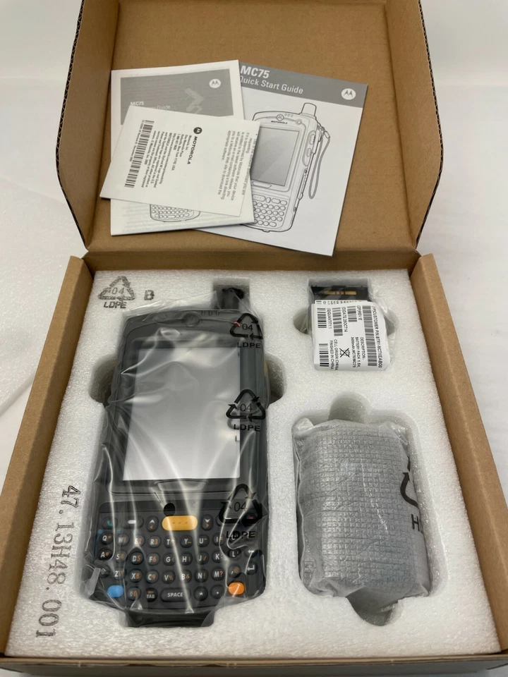 Motorola Zebra MC7596 Mobile PC 1D Laser Camera GSM HSDPA BT QWERTY Scanner MC75 - Image 1 of 4