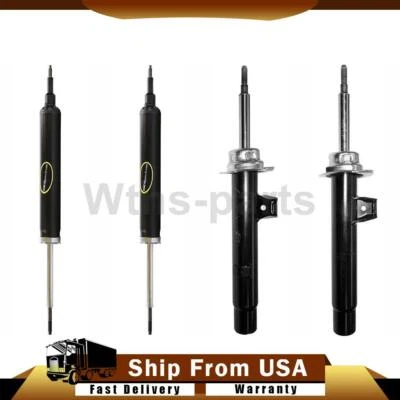 4x Amortecedores dianteiros traseiros para 2007-2013 BMW 335i 3.0L 2013 BMW 135is 3.0L - Imagem 1 de 4